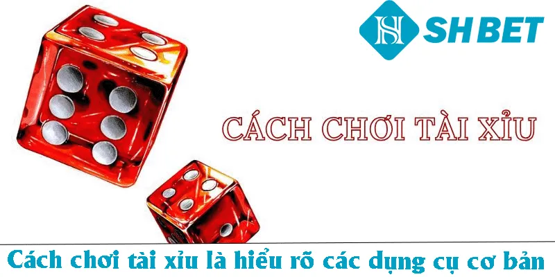 Cách chơi tài xỉu là hiểu rõ các dụng cụ cơ bản